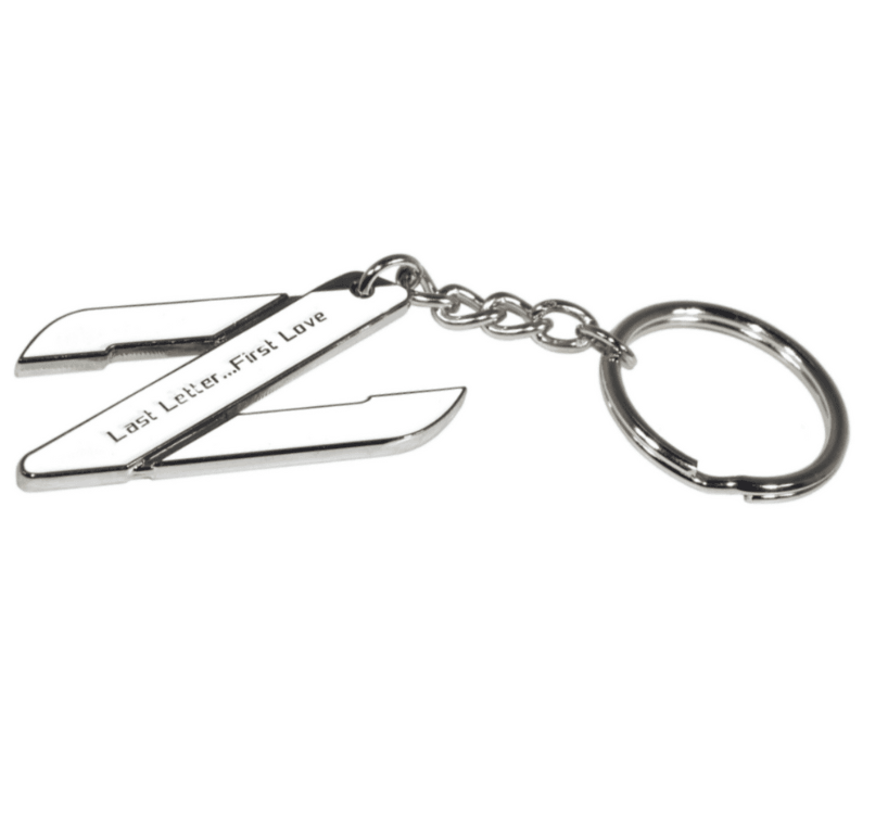 ZSPEC Chrome & Colored Keychain, Style: Nissan Z32 300zx - Howling Moto