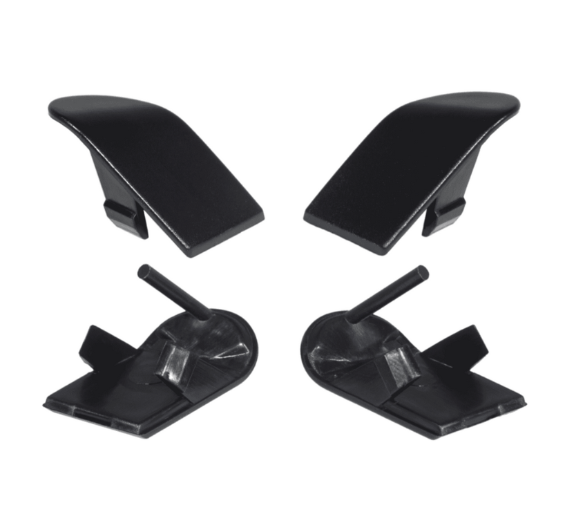 ZSPEC RHD Radio Bezel Top Screw Covers for '90-96 Nissan 300zx Z32, Left & Right Pair - Howling Moto