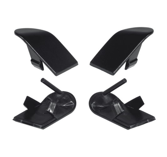 ZSPEC RHD Radio Bezel Top Screw Covers for '90-96 Nissan 300zx Z32, Left & Right Pair - Howling Moto