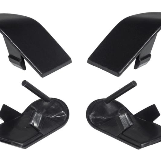 ZSPEC LHD Radio Bezel Top Screw Cover for '90-96 Nissan 300ZX, Left/Right Pair - Howling Moto