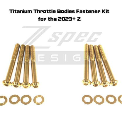 ZSPEC Throttle Bodies Fastener Kit for '23+ Nissan Z RZ34, Grade-5 Titanium - Howling Moto