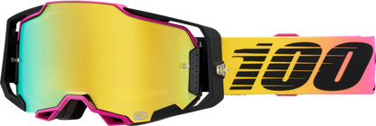 100% Armega Goggles - 91 - Gold Mirror 50005-00015 - Howling Moto
