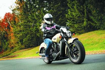 Kuryakyn Phantom Chrome Mirrors with custom angular design for powersports vehicles, showing reflective chrome surface and mounting arm.
