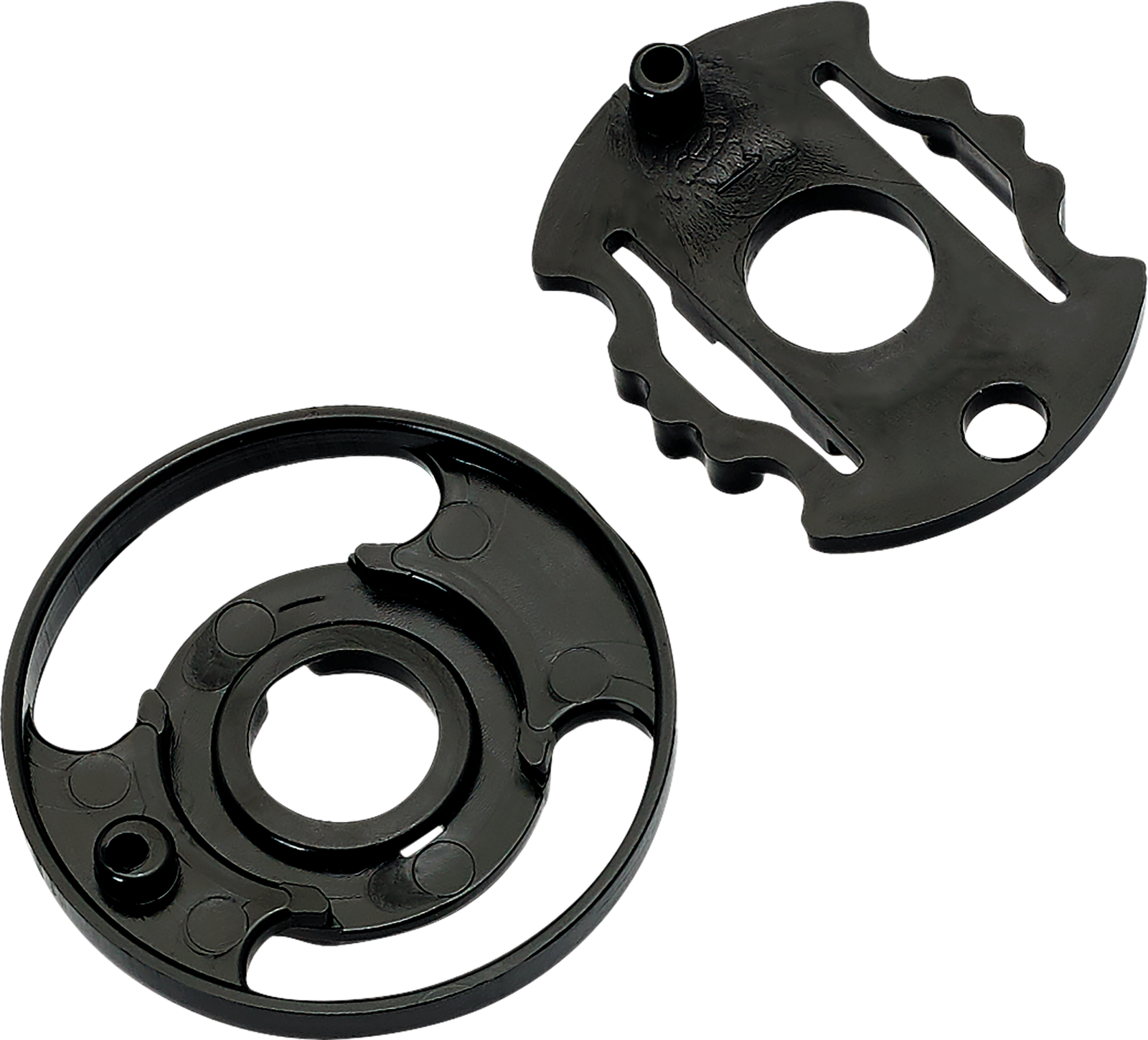 BILTWELL Lane Splitter Shield Gen 2 Smoke helmet parts, motorcycle windscreen with tinted smoke finish and clear visibility.
