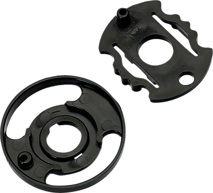 BILTWELL Lane Splitter Shield Gen 2 Smoke helmet parts, motorcycle windscreen with tinted smoke finish and clear visibility.