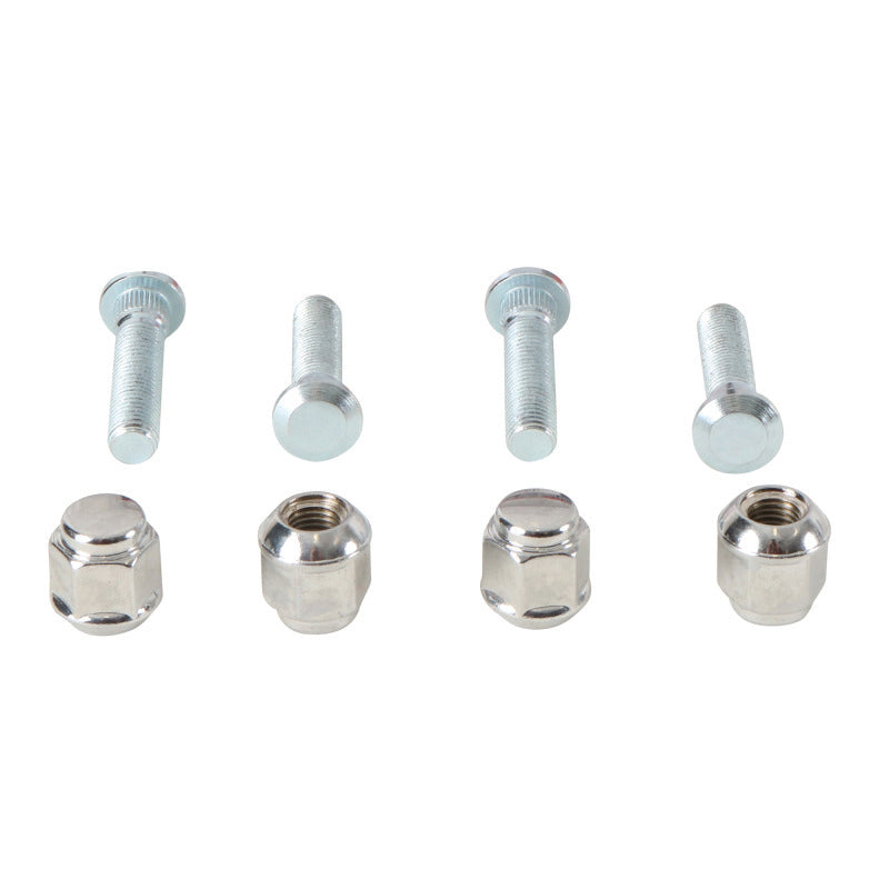 QuadBoss front wheel stud and nut kit for Honda TRX500FA and TRX650FA FourTrax Rubicon and Rincon models.