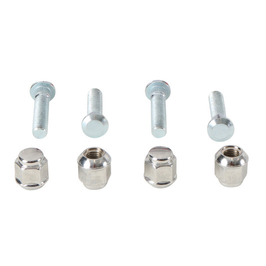 QuadBoss front wheel stud and nut kit for Honda TRX500FA and TRX650FA FourTrax Rubicon and Rincon models.