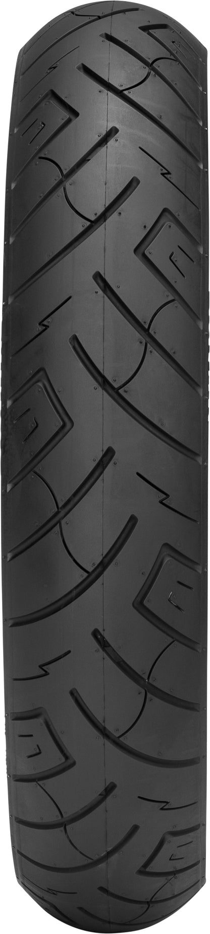 Shinko Tire 777 Cruiser HD front 100/90-19 for V-twin and metric cruisers, showing the tread pattern and sidewall.