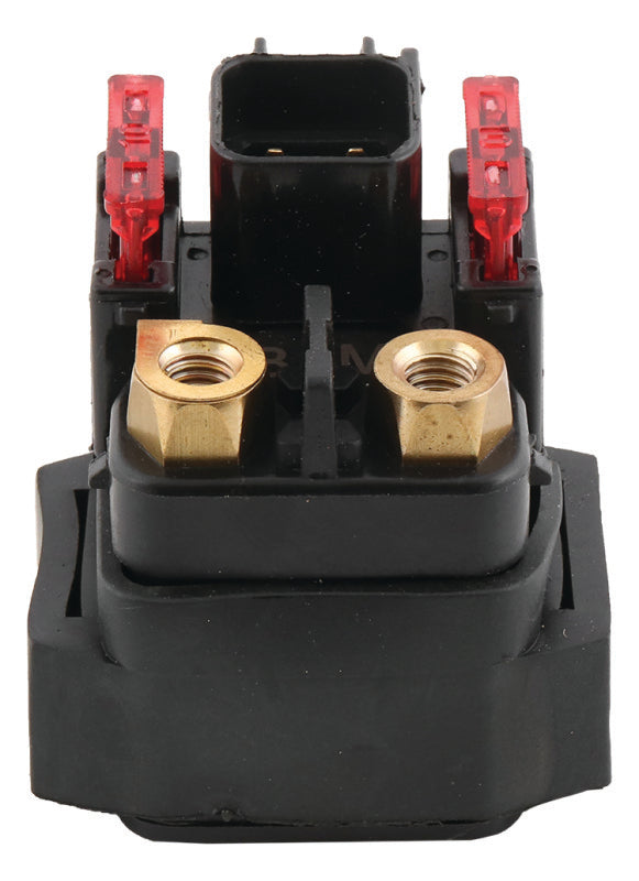 QuadBoss starter solenoid and relay for Yamaha YFM450 Kodiak 4x4/EPS, showcasing the durable electrical component.