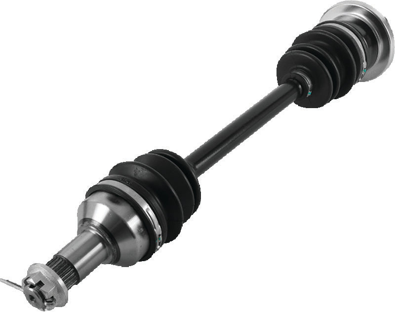 QuadBoss front left replacement axle for 2009-2010 Arctic Cat 1000 TRV and Cruiser models, showing the metal axle part.