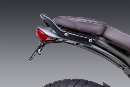 YOSHIMURA V2 Fender Eliminator Kit for motorcycle tail light assembly, featuring sleek design and installation components.