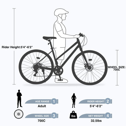 Hycline Zukka Slash 700x32C bicycle tire with tread pattern, mounted on a bicycle wheel, suitable for road or hybrid bikes.