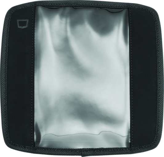 Kuryakyn Quick-Stash XL magnetic tank pouch for smartphones and GPS devices attached to motorcycle tank