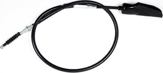 Motion Pro black vinyl clutch cable with longitudinally-wound housing, designed for motorcycle clutch systems.