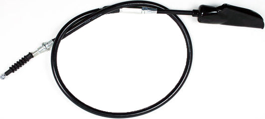Motion Pro black vinyl clutch cable with longitudinally-wound housing, designed for motorcycle clutch systems.