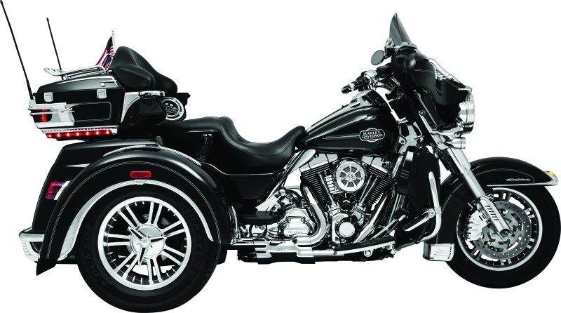 Kuryakyn, Kuryakyn Knock-Off Chrome Center Caps for Harley Davidson Trikes Part #1243