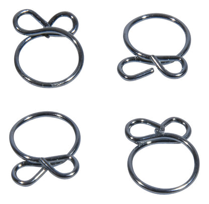 ALL BALLS, All Balls Hose Clamps Refill Kit 4-Pack - Durable and Reliable Automotive Fasteners