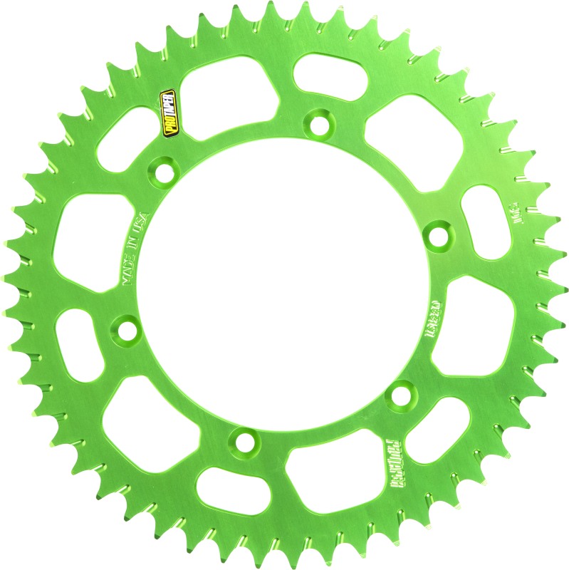 ProTaper, ProTaper Kawasaki Rear Green Sprocket Part 033178 – 50 Teeth for KX Series
