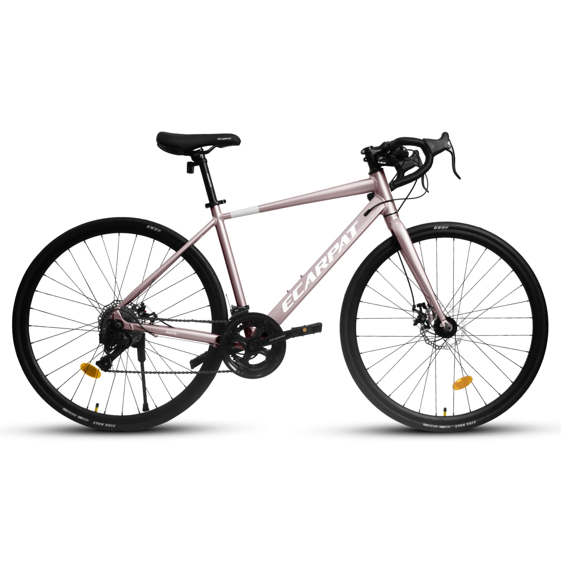 Hycline Dorace SLR 700x28C bicycle tire mounted on a bike wheel with tread detail, suitable for road cycling.