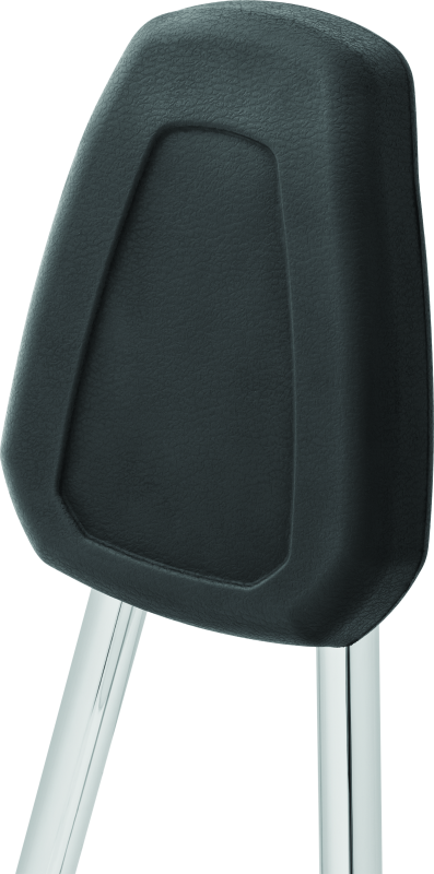 Kuryakyn Sissy Bar for Indian Scout with chrome finish, durable steel backrest and cushioned pad for rider comfort