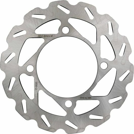 All Balls 18-0020 stainless steel brake rotor with precision ground surfaces, designed for high-performance braking systems.