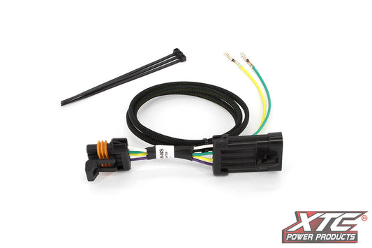 XTC Power Products TSS-CAN-INS T/S Cluster Adaptor Can for TSS Control Box, black plastic connector with wiring terminals