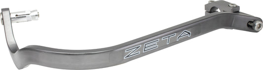 ZETA, ZETA Armor Handguards Bend Titanium 7/8" - Lightweight Aluminum Motorcycle Handguards (Part Number ZE72-0003)