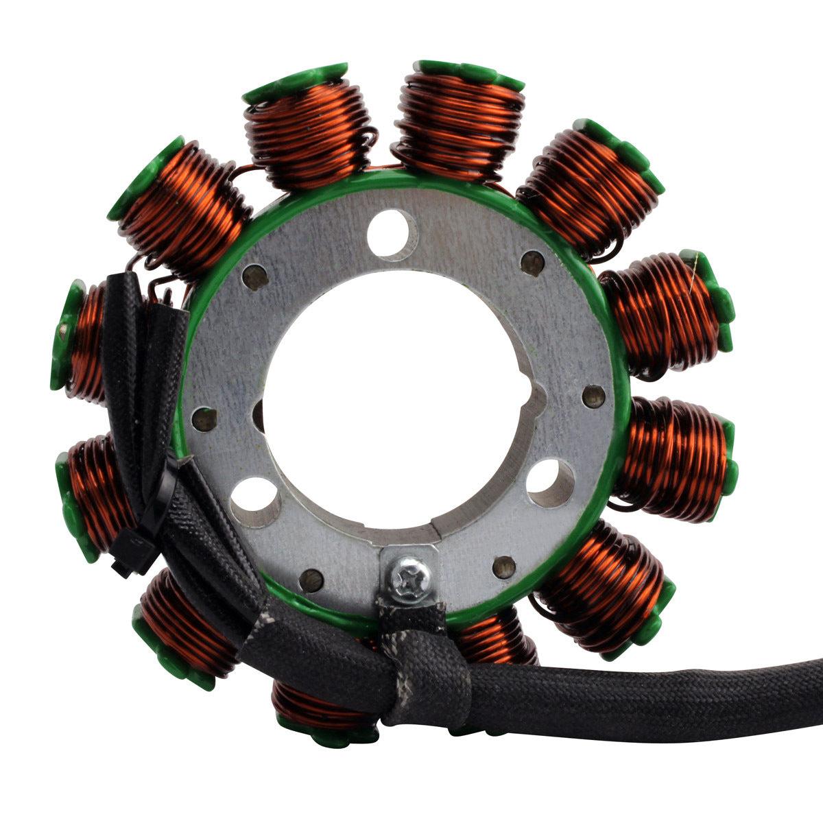 RM STATOR RMS010-108173 stator with pickup and connector for reliable engine performance, shown in the image.