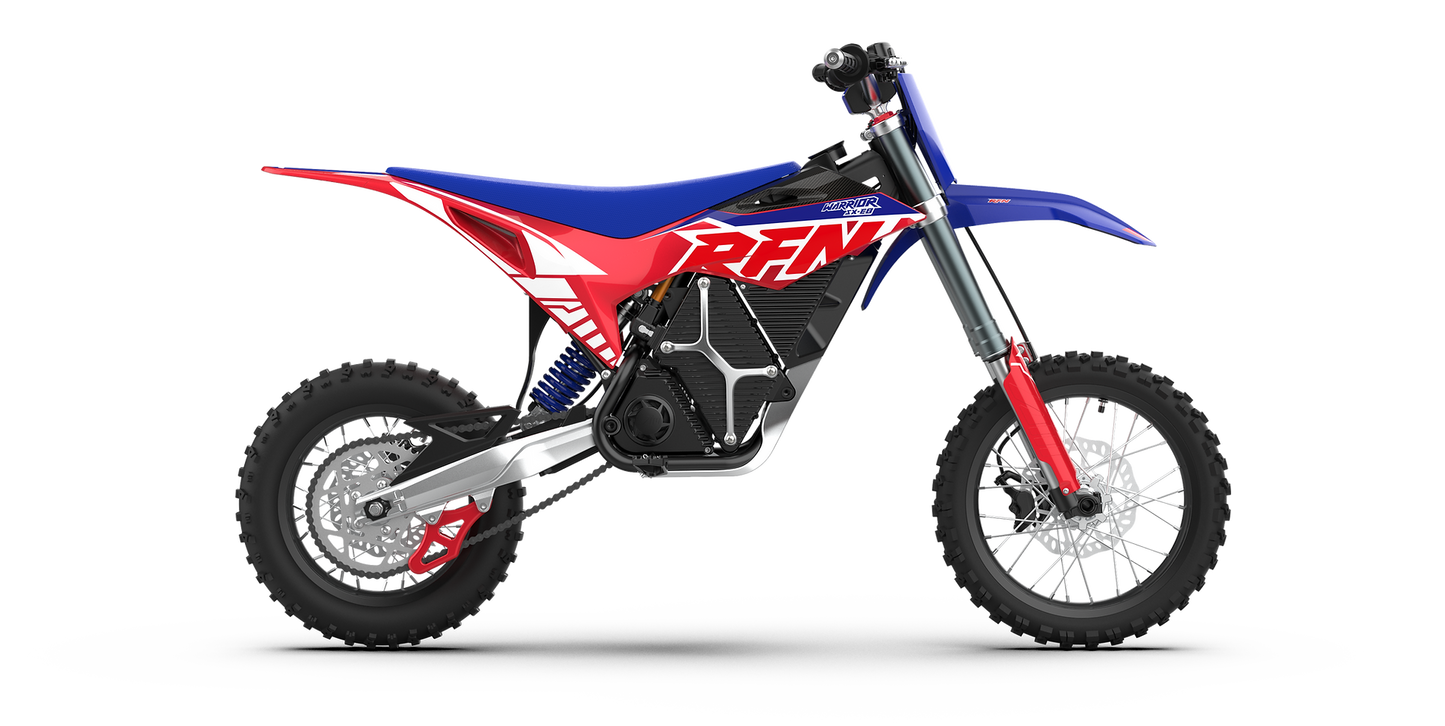 RFN Warrior SX-E8 Electric Dirt Bike for Kids | Youth Off-Road E-Moto