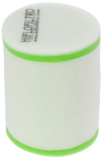 HIFLOFILTRO HFF3022 air filter for high performance engines, showing the clean, reusable filter element with black frame.