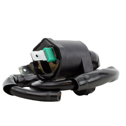 RM STATOR external ignition coil labeled RM06025, designed as a replacement part for reliable vehicle ignition systems.