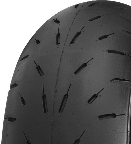 SHINKO R003a Hook Up Pro rear drag tire, 200/50ZR17, high-performance DOT radial tire for motorcycles with aggressive tread.