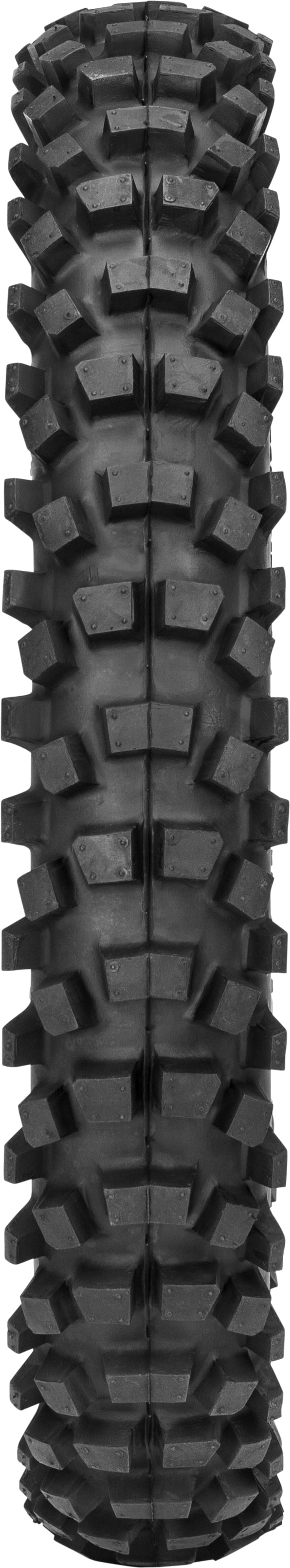 Shinko Tire 520 Series front 2.50-12 33J bias tire for intermediate to hard terrain, showing tread pattern and sidewall details.