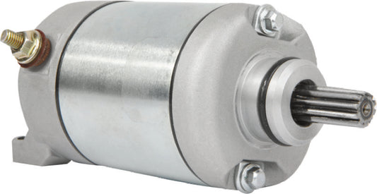 QuadBoss Polaris Sportsman 550 motor starter part 463736, close-up view of the replacement ignition starter component.