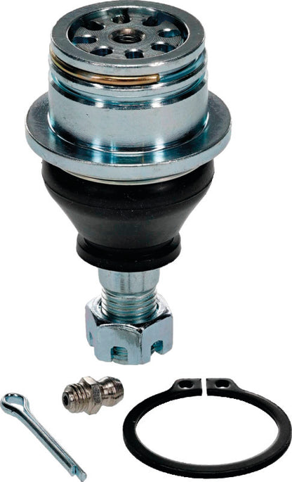 QuadBoss heavy-duty lower ball joint kit for Yamaha Viking 700, showing the durable metal components and part layout.