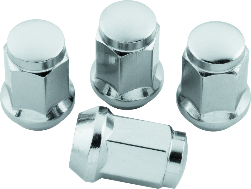 QuadBoss lug nuts set of 4, 12x1.50 size with 17mm outer diameter, designed for secure wheel attachment.
