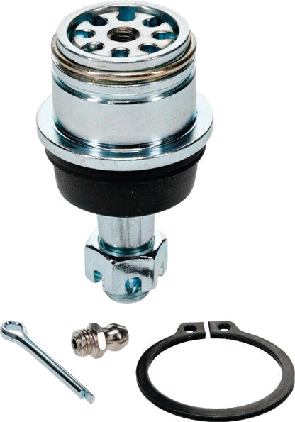 Heavy-duty steel lower ball joint kit for Honda and Arctic Cat vehicles by QuadBoss, part #401036, shown in the image.