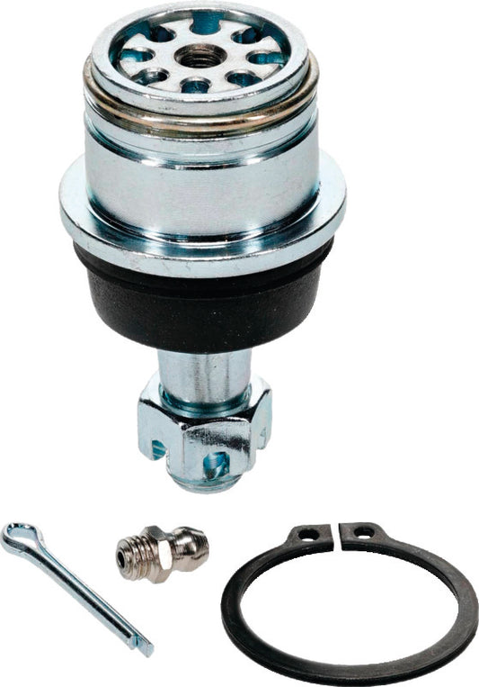 Heavy-duty steel lower ball joint kit for Honda and Arctic Cat vehicles by QuadBoss, part #401036, shown in the image.