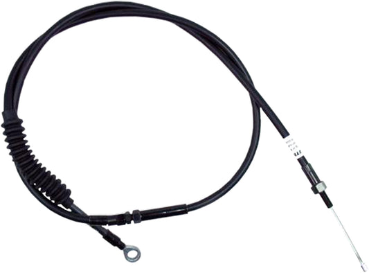 Motion Pro Blackout Clutch LW Cable Part 06-2391 for blacked-out motorcycle bikes, shown with black finish and cable detail