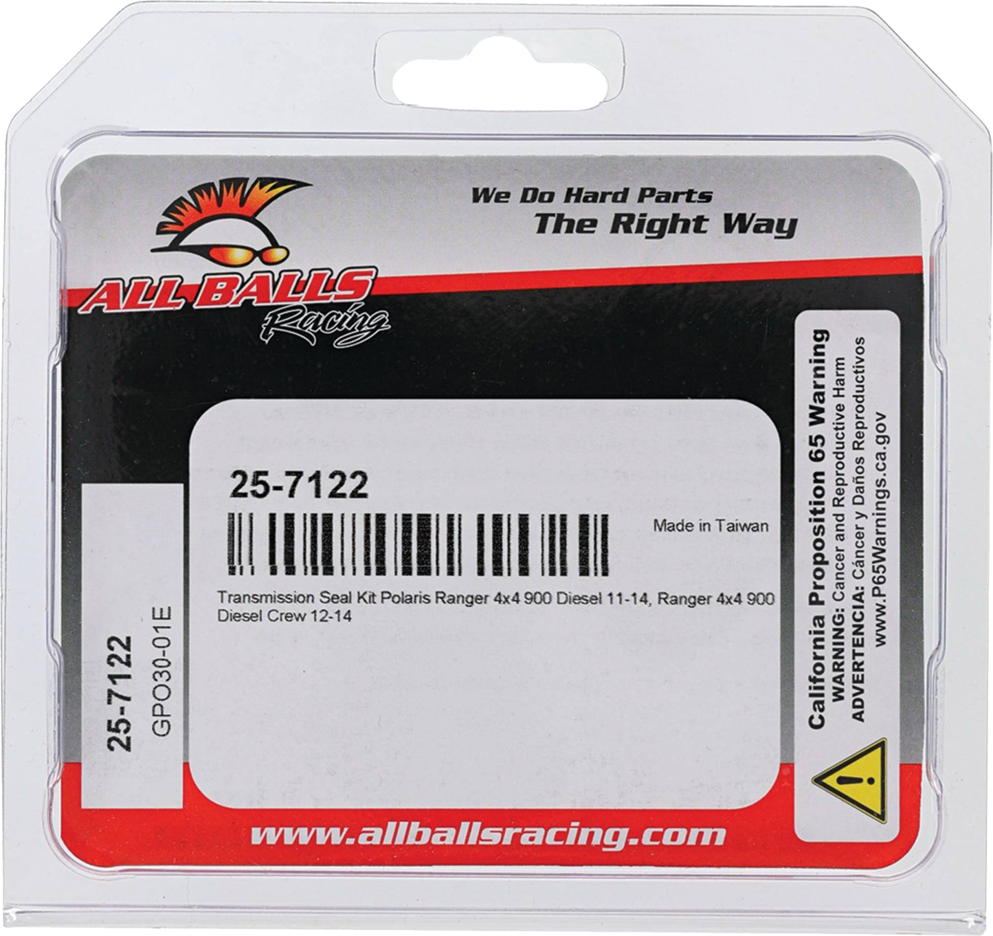 ALL BALLS, All Balls Transmission Seal Kit 25-7122 for Efficient Gearbox Sealing