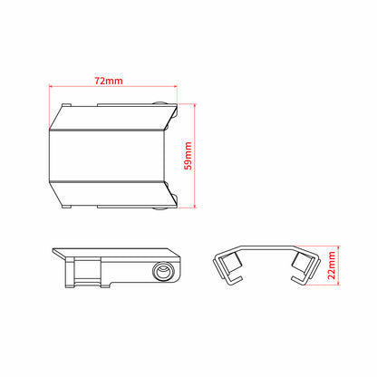 ZETA, ZETA Silencer Heat Guard Extender Silver (Part Number ZE52-2919)