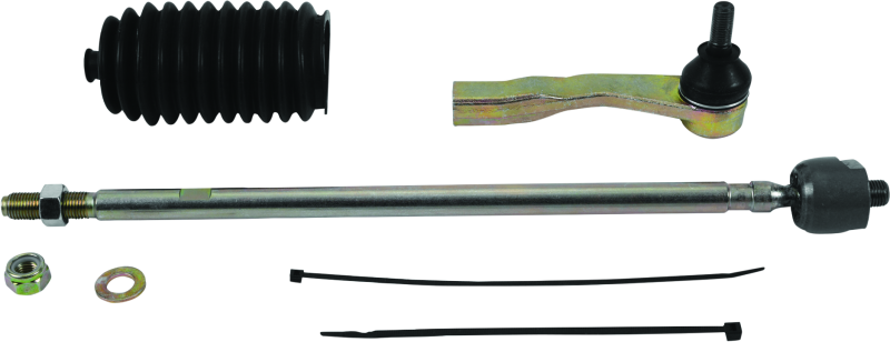 QuadBoss Polaris RZR RS1 and Ranger Crew EPS steering rack tie rod assembly kit with left inner and outer components.