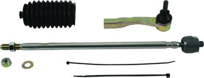QuadBoss Polaris RZR RS1 and Ranger Crew EPS steering rack tie rod assembly kit with left inner and outer components.