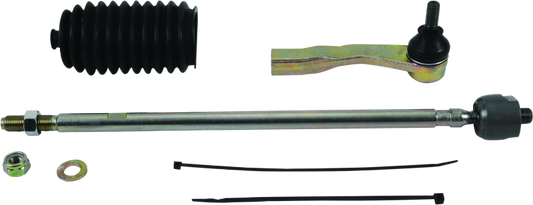 QuadBoss Polaris RZR RS1 and Ranger Crew EPS steering rack tie rod assembly kit with left inner and outer components.