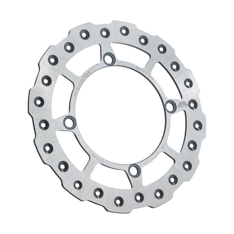 JT, JT Rear Brake Rotor SS Self-Cleaning Hon (Part Number: JTD1118SC01)