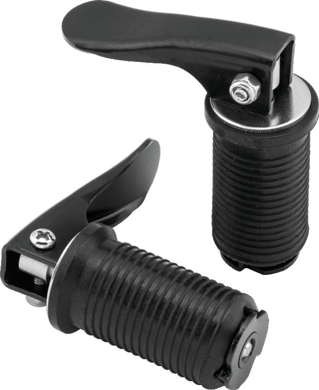 QuadBoss quick-attach fastener for Polaris RZR 4 800 and RZR XP 900 models, shown installed on off-road vehicle.