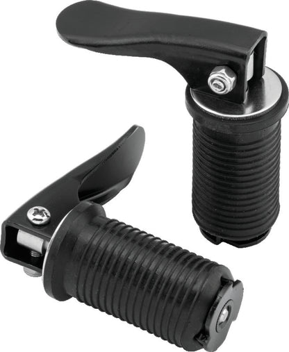 QuadBoss quick-attach fastener for Polaris RZR 4 800 and RZR XP 900 models, shown installed on off-road vehicle.
