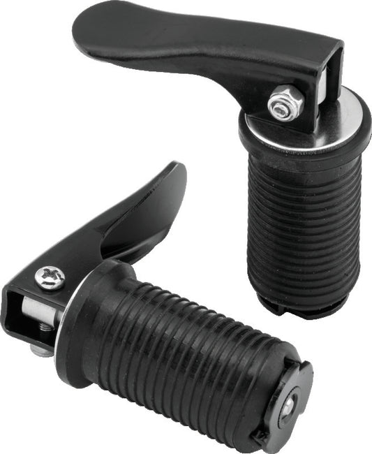 QuadBoss quick-attach fastener for Polaris RZR 4 800 and RZR XP 900 models, shown installed on off-road vehicle.