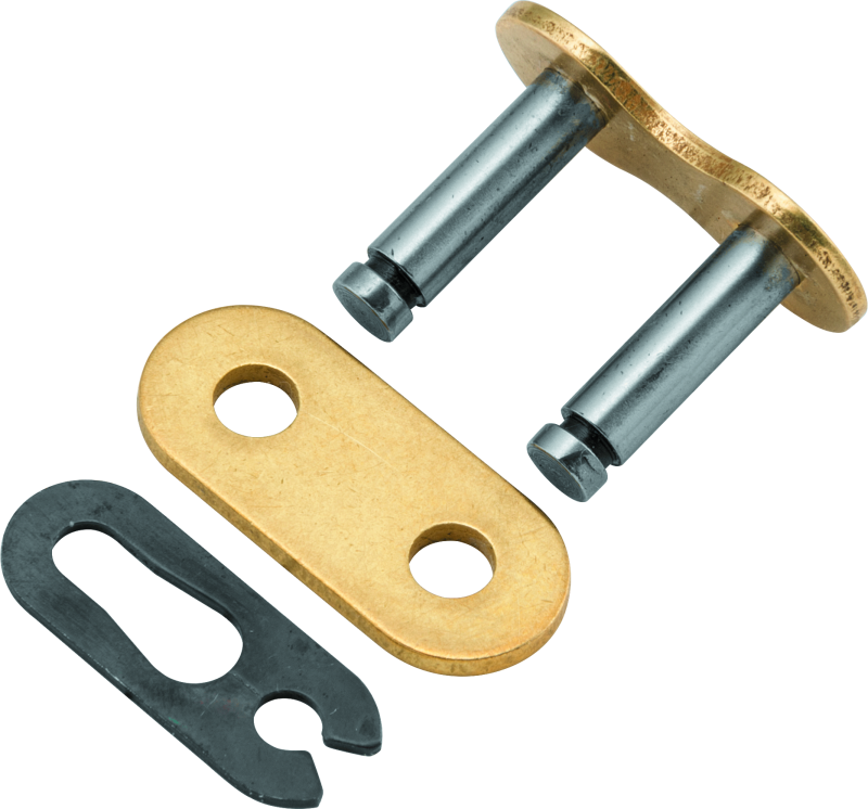 ProTaper 420MX Master Link from Bill's Exhausts, showing the metal motorcycle chain link with detailed construction.