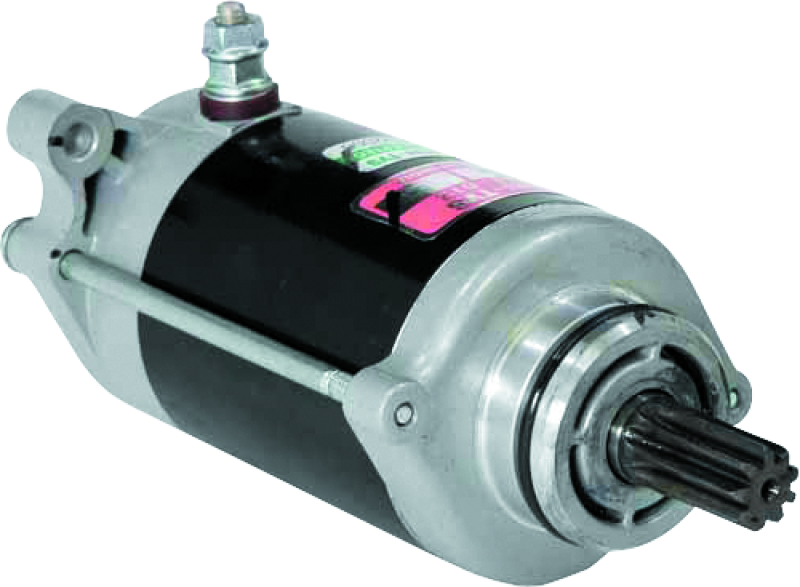 QuadBoss PowerSport starter for Arctic Cat 400 and Suzuki LT-A500F QuadMaster, showing the durable electric starter unit.